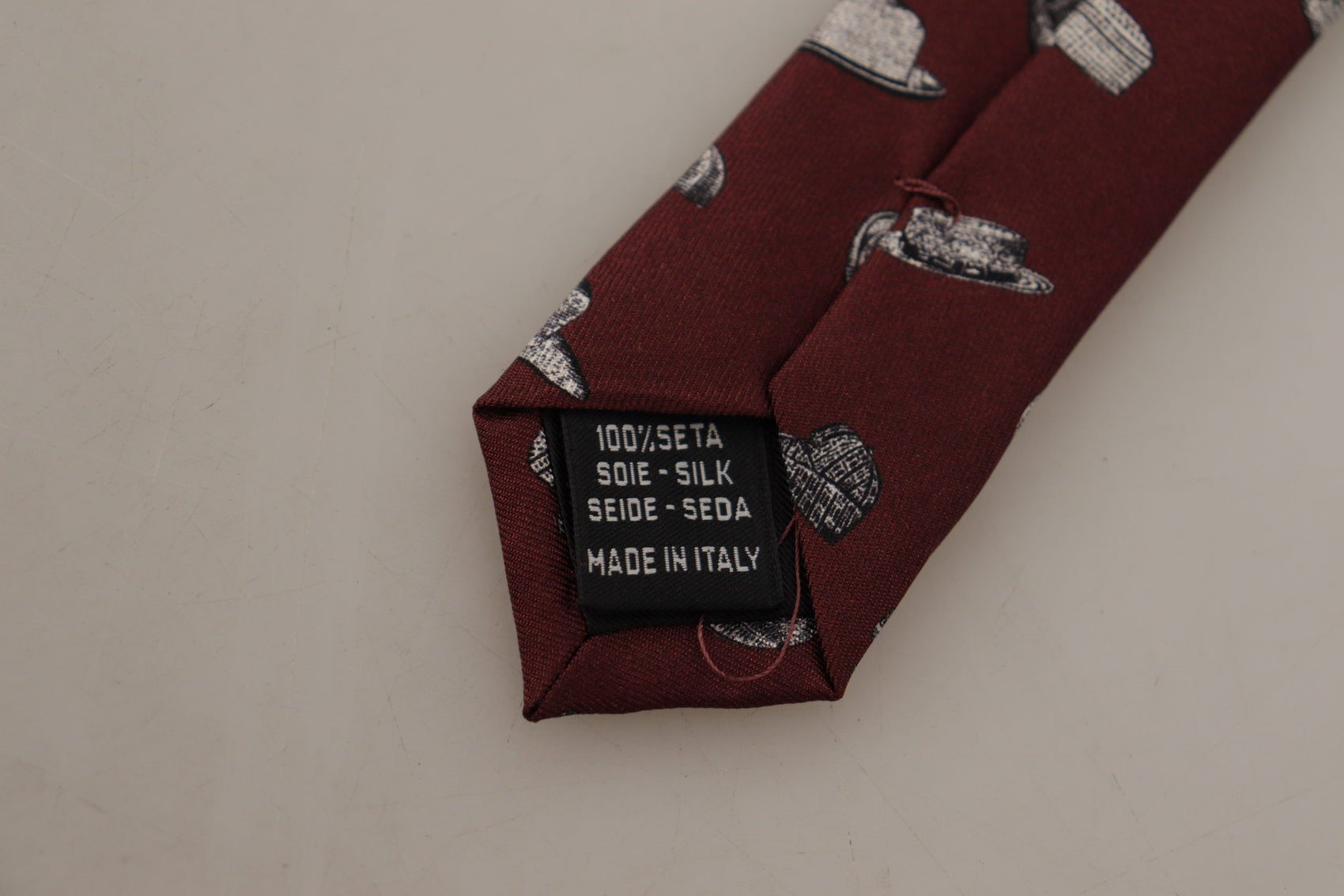 Cravatta in seta Elegance Maroon