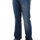 Slim Fit, blau verwaschener italienischer Denim