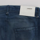 Denim italiano slim fit lavaggio blu