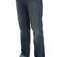 Eleganter Regular Fit Blue Wash Denim