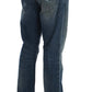 Elegant Regular Fit Blue Wash Denim