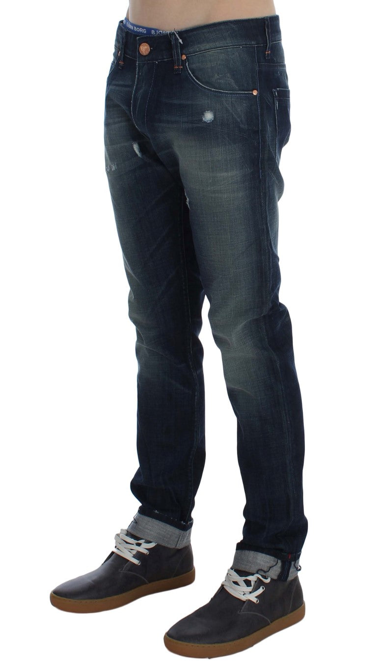 Jeans denim italiano slim fit eleganti