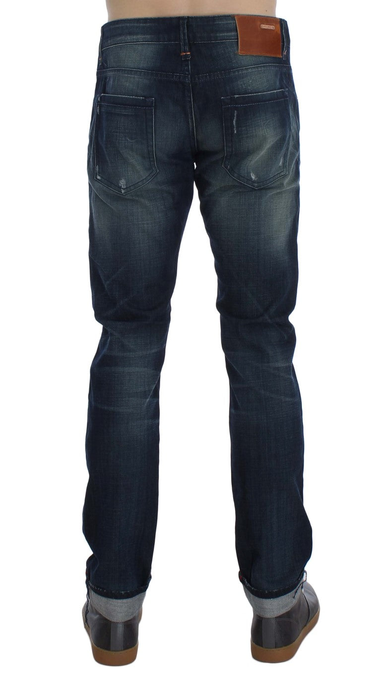 Jeans denim italiano slim fit eleganti