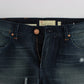 Elegante Slim Fit Jeans aus italienischem Denim