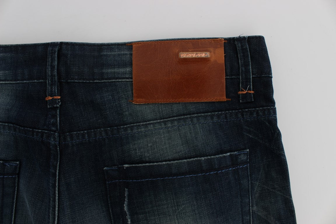 Jeans denim italiano slim fit eleganti