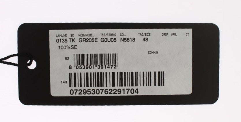 Elegante fascia in seta grigia