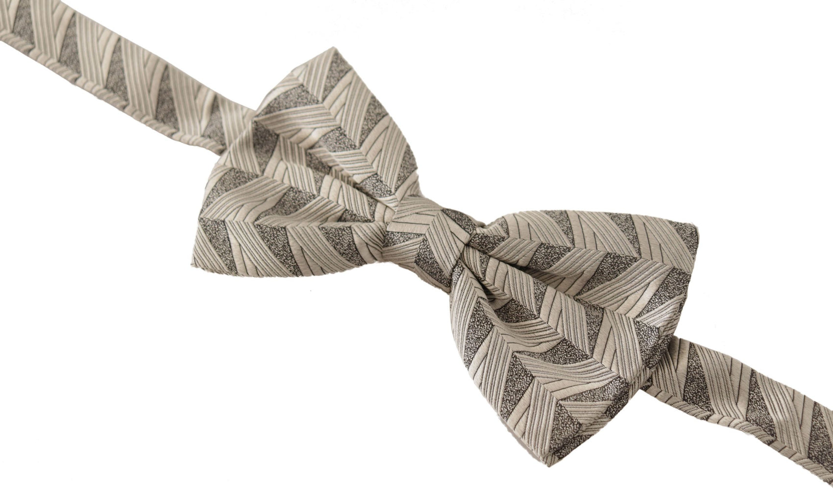 Elegante papillon grigio in seta