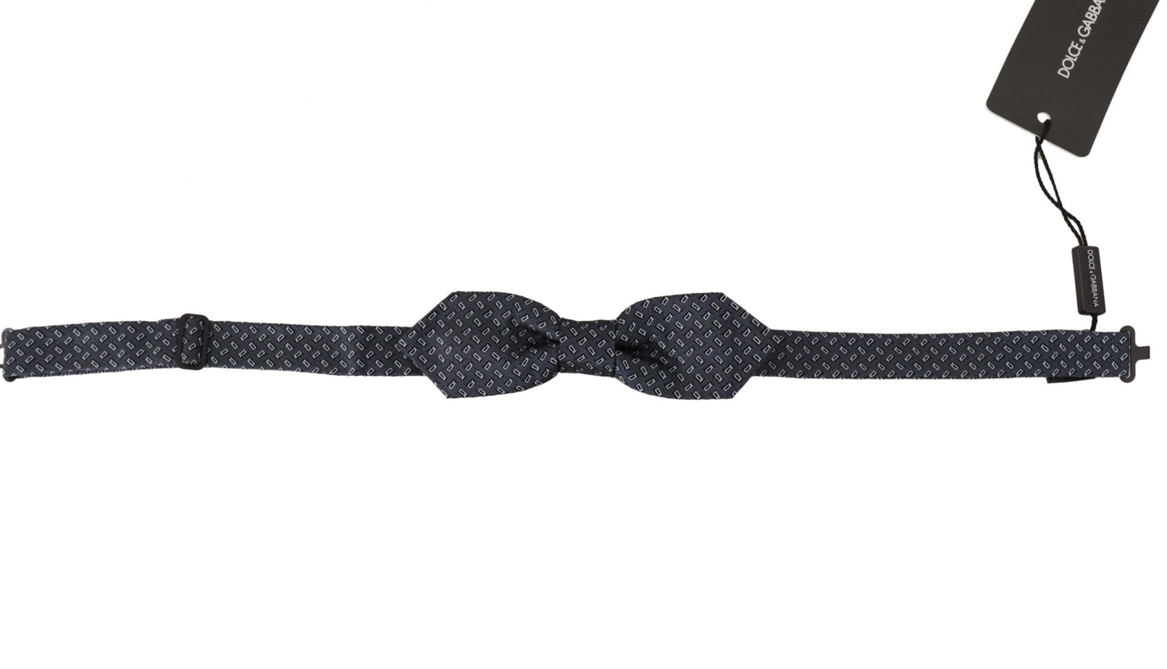 Elegante papillon in seta a pois