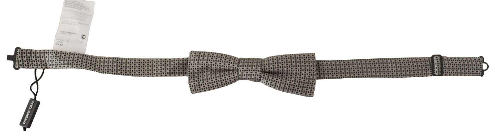 Elegante papillon in seta nera