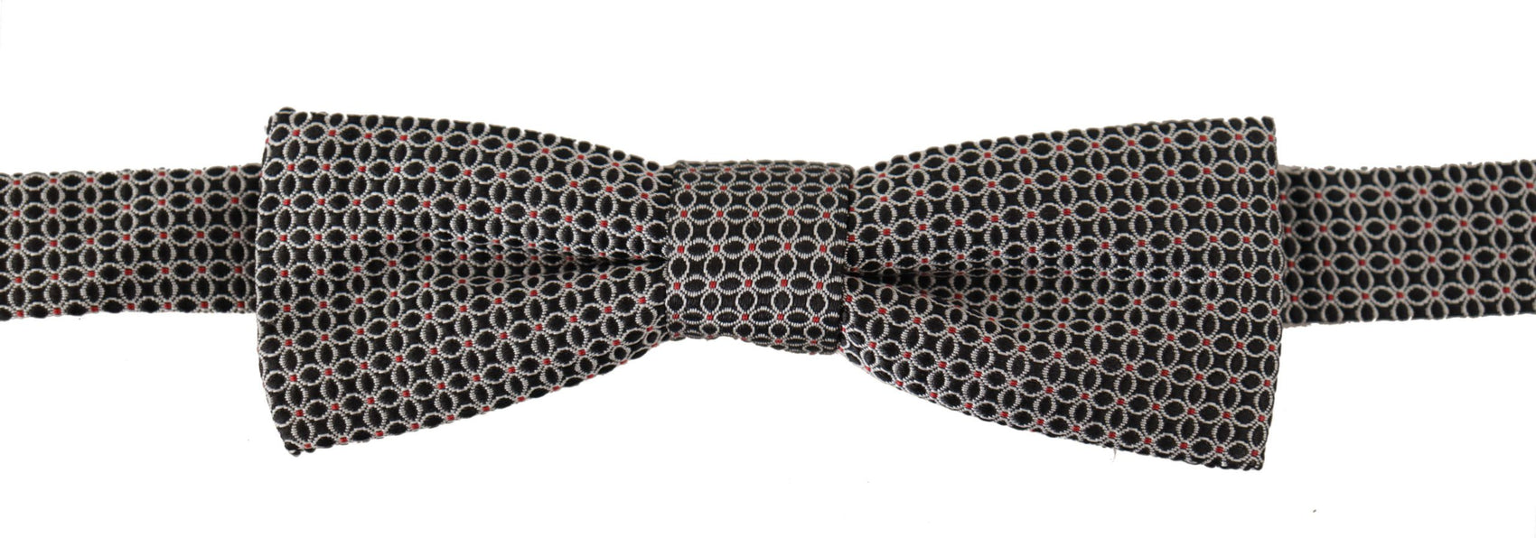 Elegante papillon in seta nera