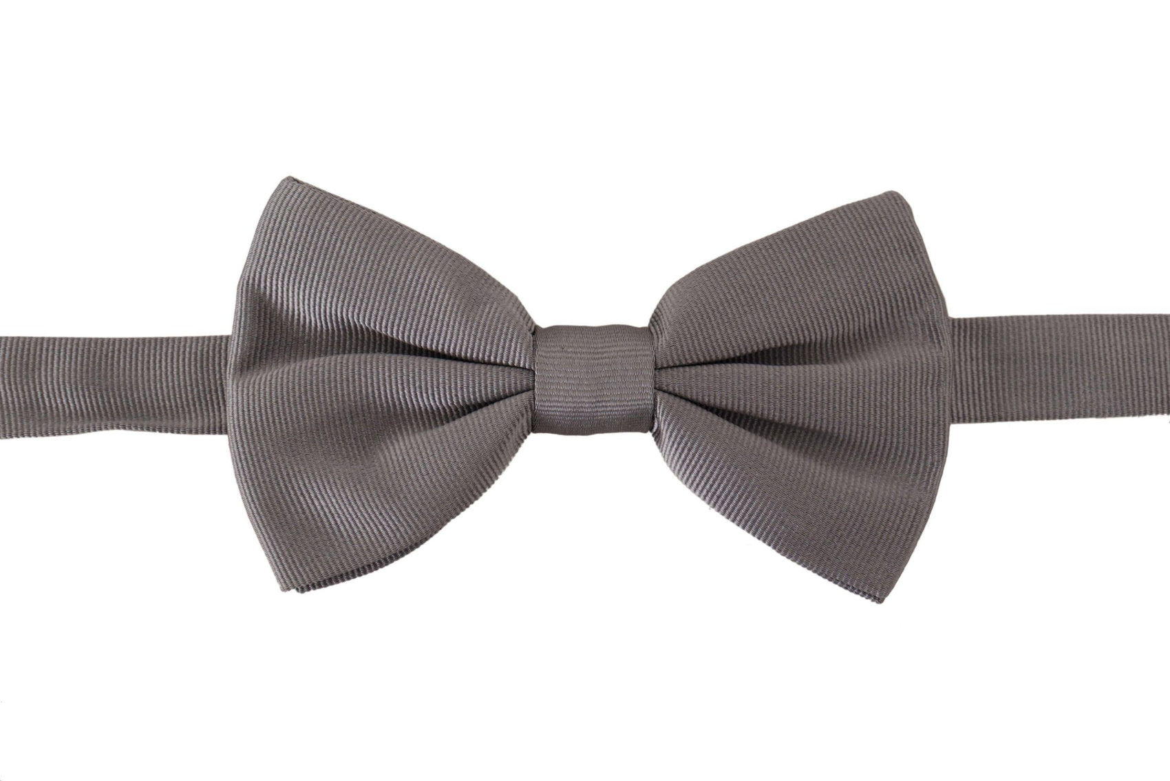 Elegante papillon in seta grigia