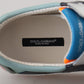 Dolce & Gabbana Multicolor Leather Sport Low Top Sneakers