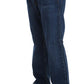 Schicke Baggy Loose Fit Blue Jeans für Herren