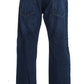 Schicke Baggy Loose Fit Blue Jeans für Herren