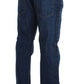 Chic Baggy Loose Fit Blue Jeans for Men