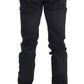 Eleganter grauer Slim Fit Premium-Denim für Herren