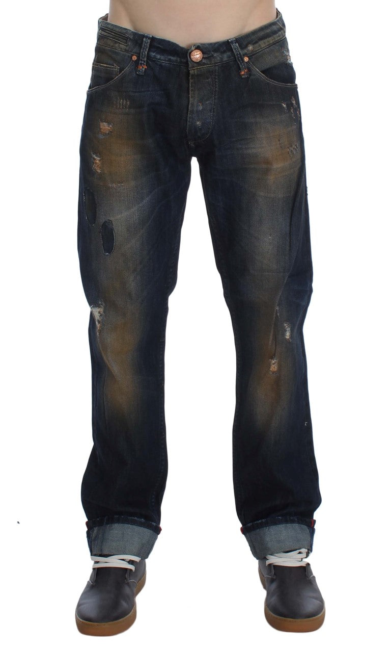 Jeans da uomo eleganti e dritti