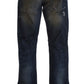 Elegant Straight Fit Men's Denim Jeans