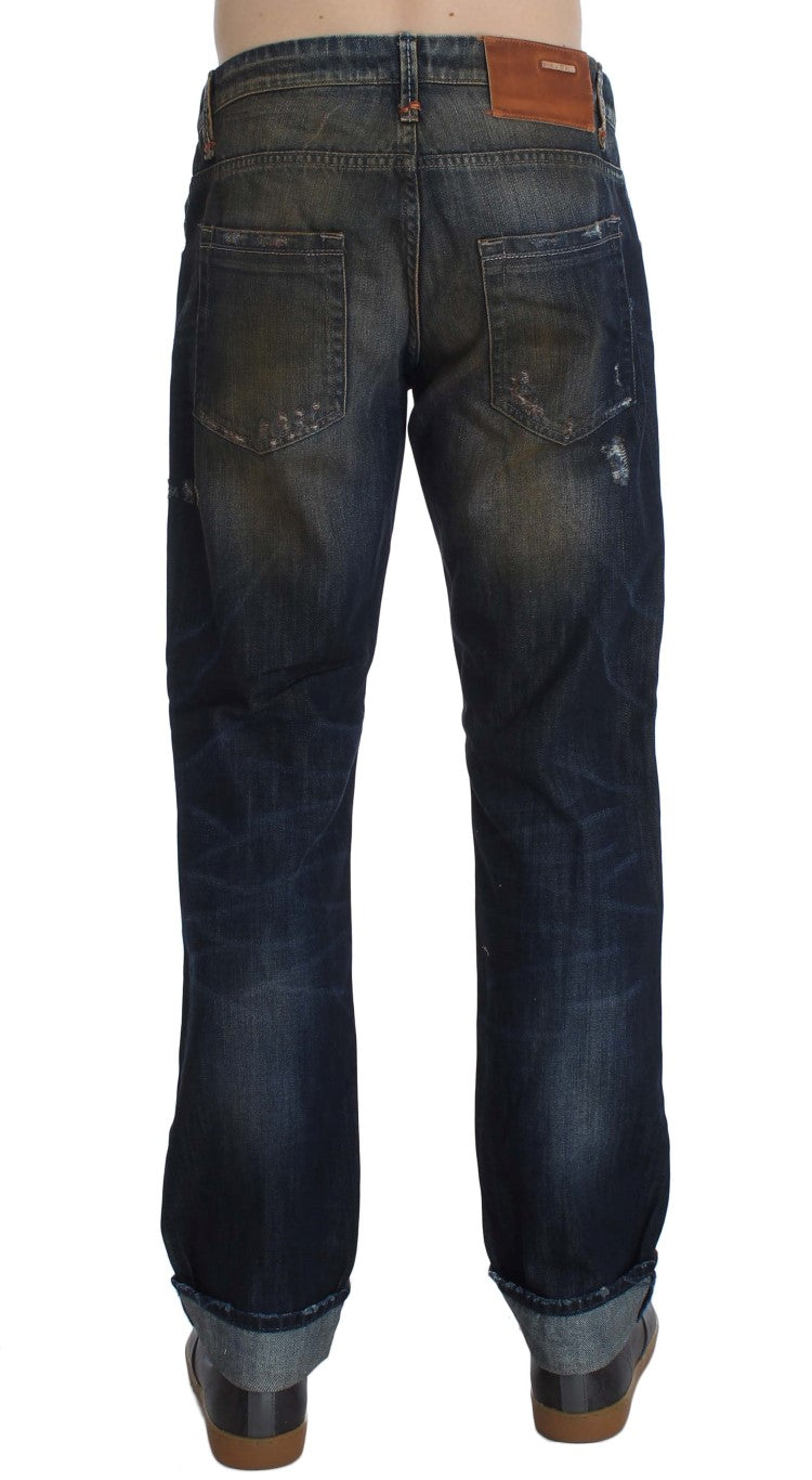 Jeans da uomo eleganti e dritti