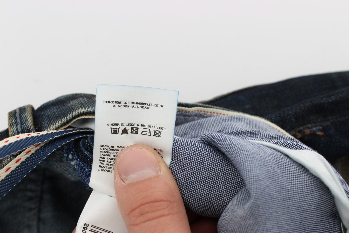 Jeans da uomo eleganti e dritti