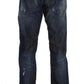 Eleganti jeans blu regular straight fit