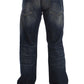 Elegante Straight Fit Low Waist Herrenjeans