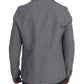 Eleganter zweireihiger blauer Blazer