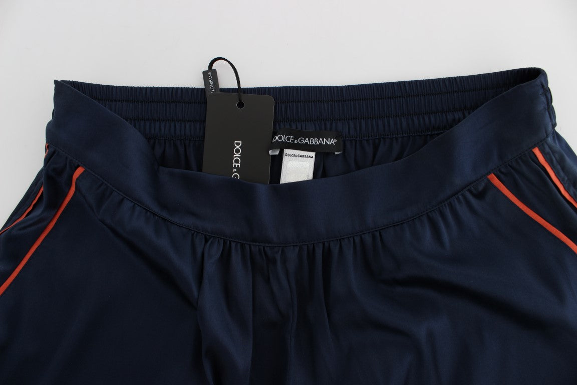 Elegante Mini-Shorts aus Seidenstretch