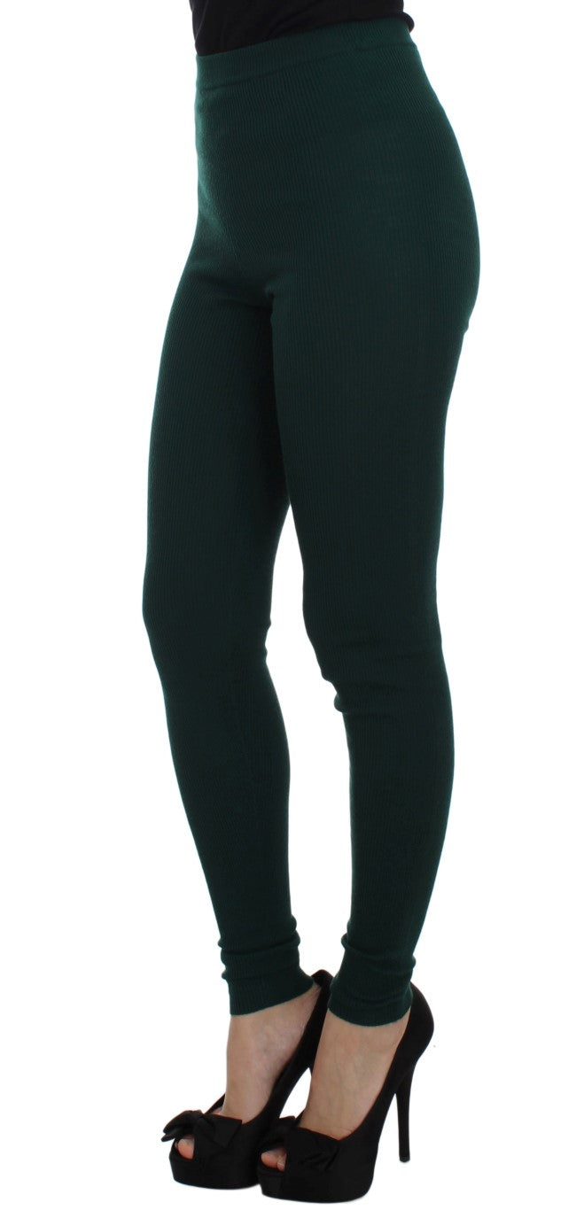Emerald Treasure Kaschmirhose mit hoher Taille