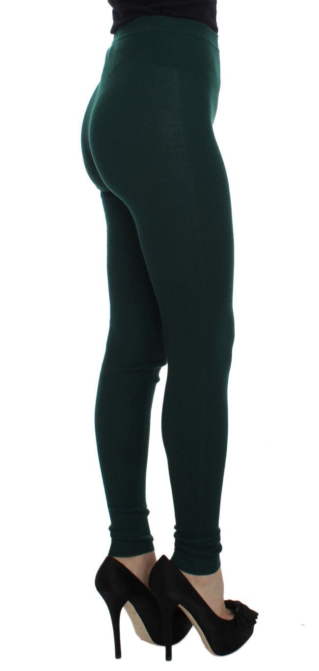 Emerald Treasure Kaschmirhose mit hoher Taille