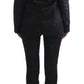 Elegant Three-Piece Black Pants Suit