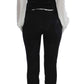 Elegant Three-Piece Black Pants Suit