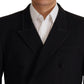 Elegant Double Breasted Wool Blazer