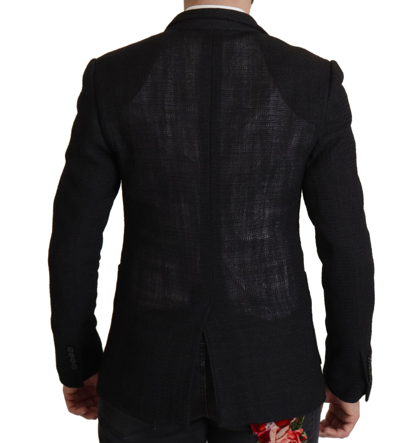 Elegante blazer monopetto in lana