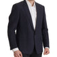 Elegant Linen Single Breasted Blazer