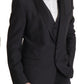 Eleganter dunkelblauer Martini Zweiteiler Blazer