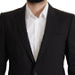 Elegant Slim Fit Black Blazer Jacket