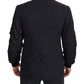 Elegant Black Virgin Wool Jacket