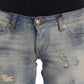 Elegant Slim Bootcut Blue Jeans