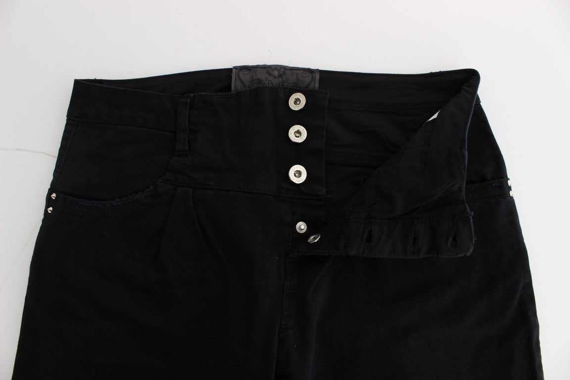 Elegante Slim Fit Jeans in Schwarz