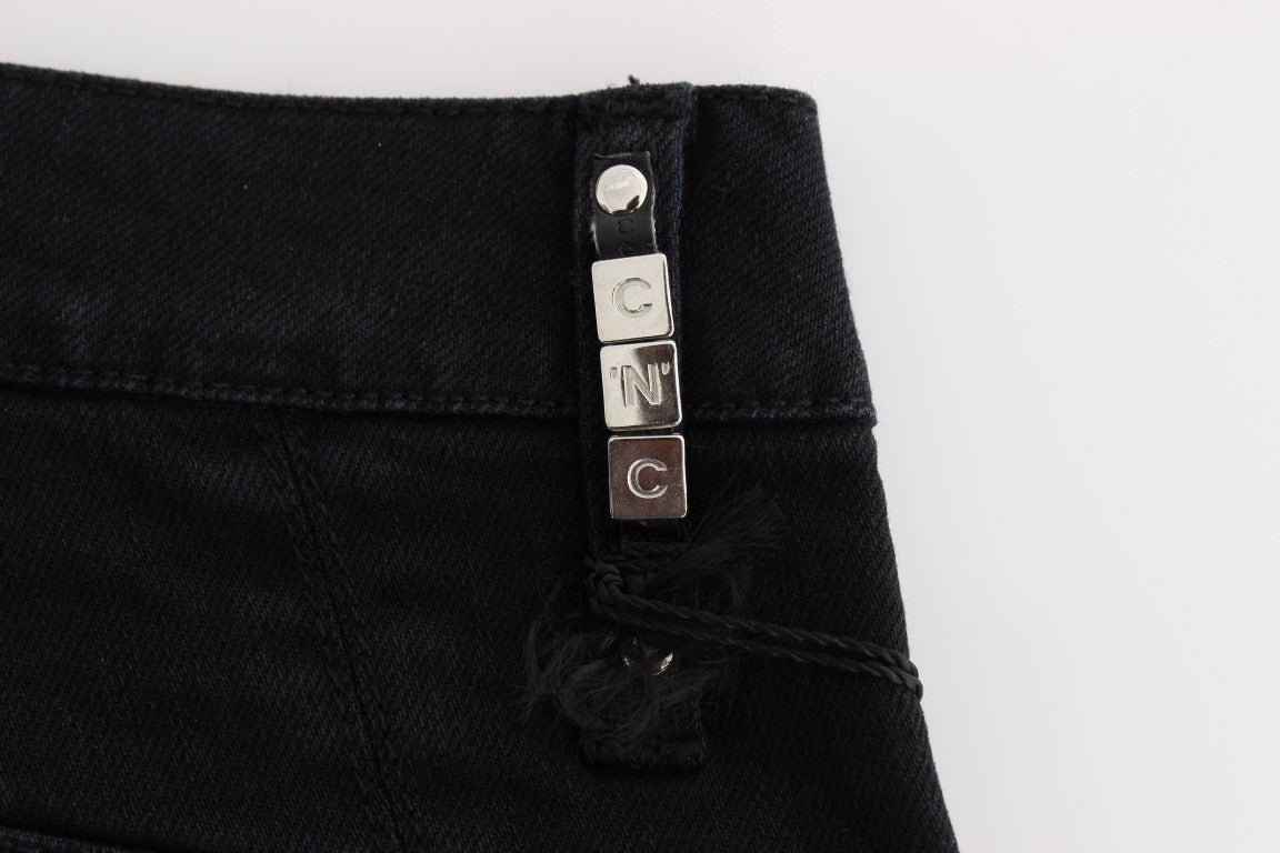 Elegante Slim Fit Jeans in Schwarz