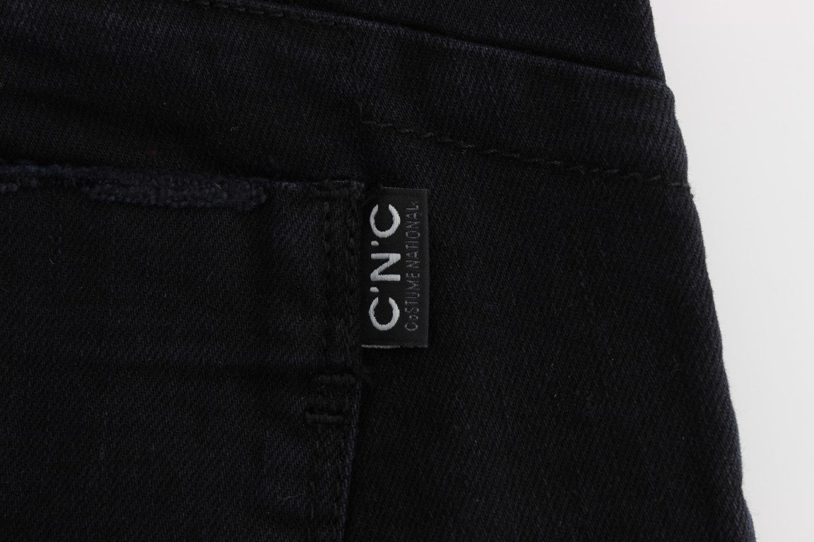 Elegante Slim Fit Jeans in Schwarz