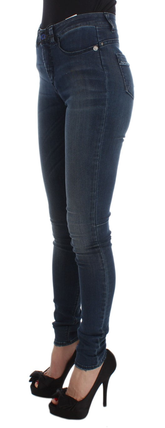 Elegante Slim Fit-Jeans aus italienischem Designer