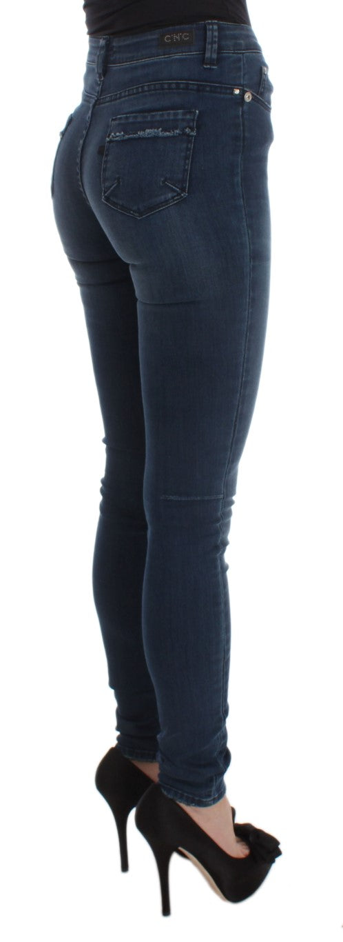 Elegante Slim Fit-Jeans aus italienischem Designer