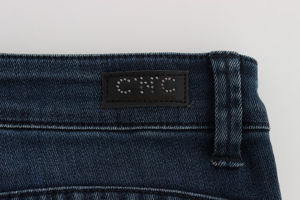 Elegante Slim Fit-Jeans aus italienischem Designer