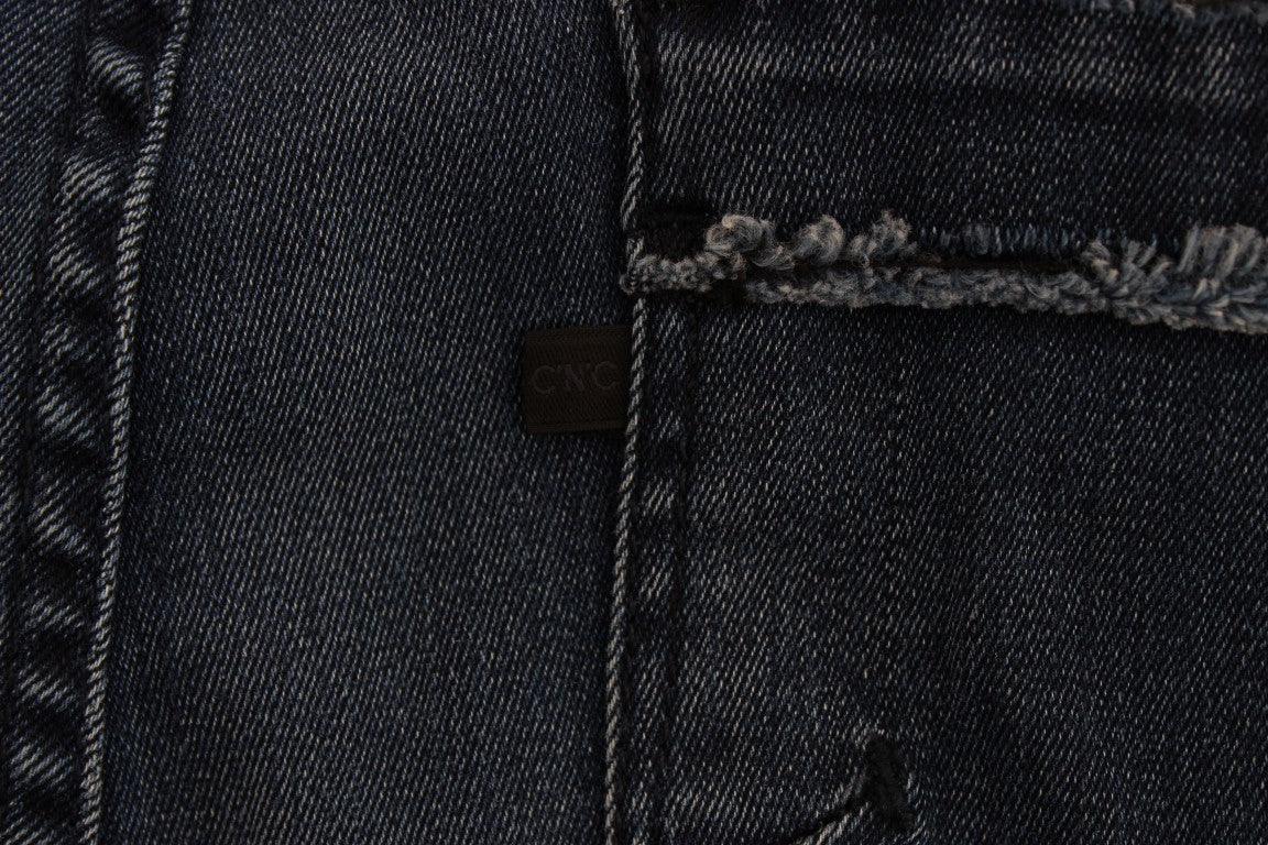Elegante Slim Fit-Jeans aus italienischem Designer