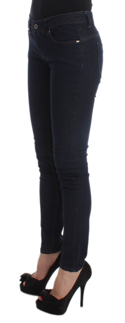 Eleganter Slim Fit Designer-Denim