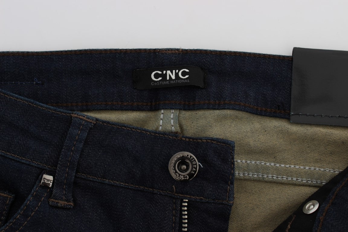 Eleganter Slim Fit Designer-Denim