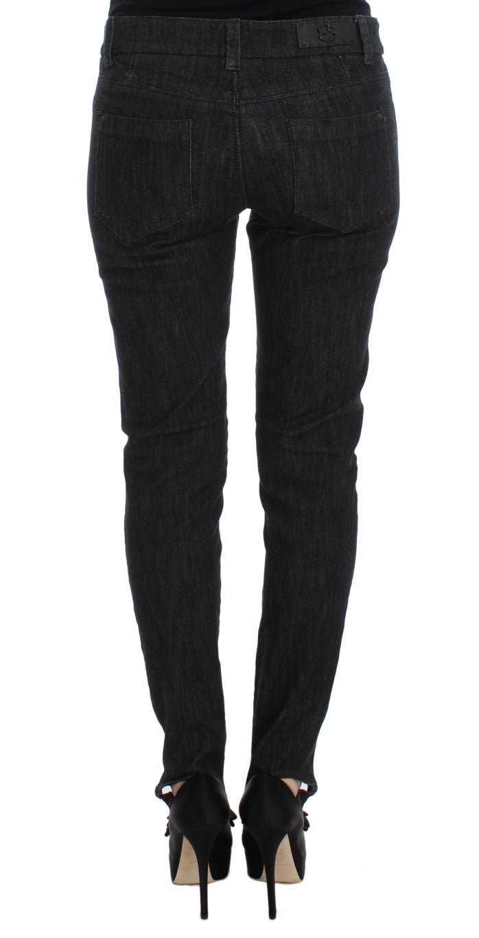 Elegante Slim Fit Blue Jeans