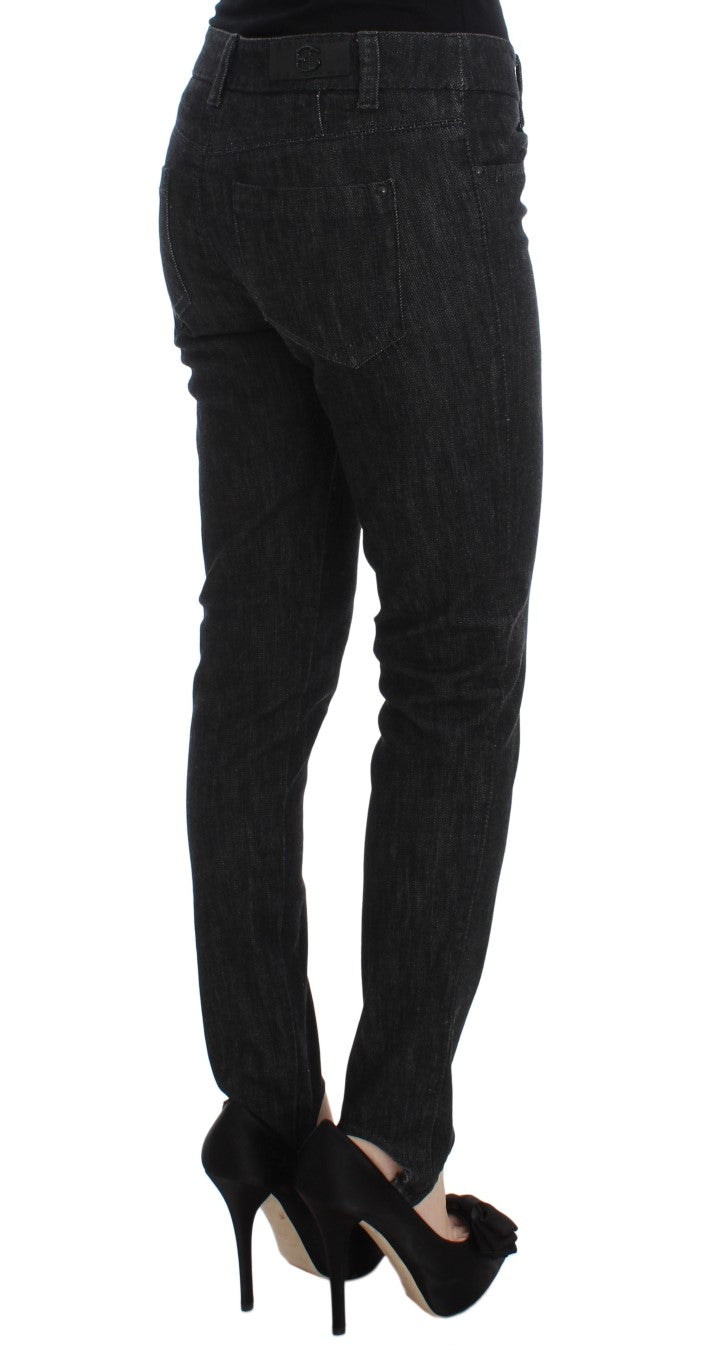 Elegante Slim Fit Blue Jeans